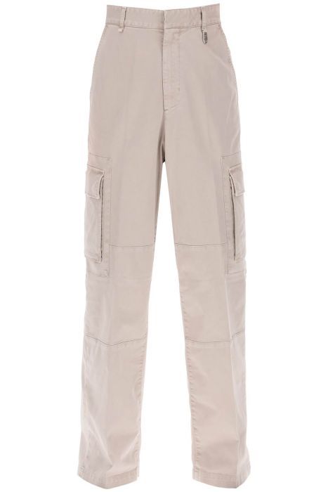 fendi cargo pants in cotton