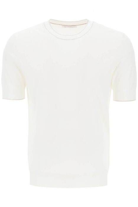 brunello cucinelli cotton yarn t-shirt for men