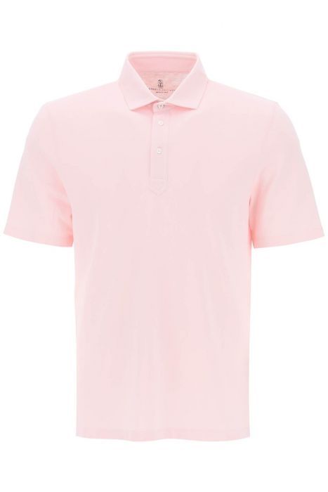 brunello cucinelli polo shirt with french collar