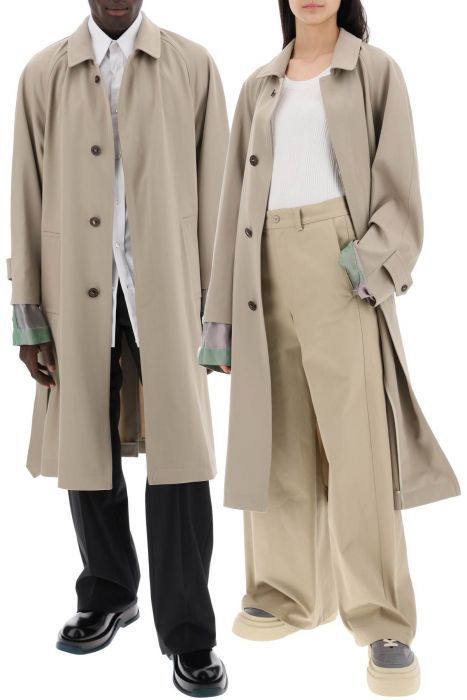 maison margiela trench anonymity of the lining