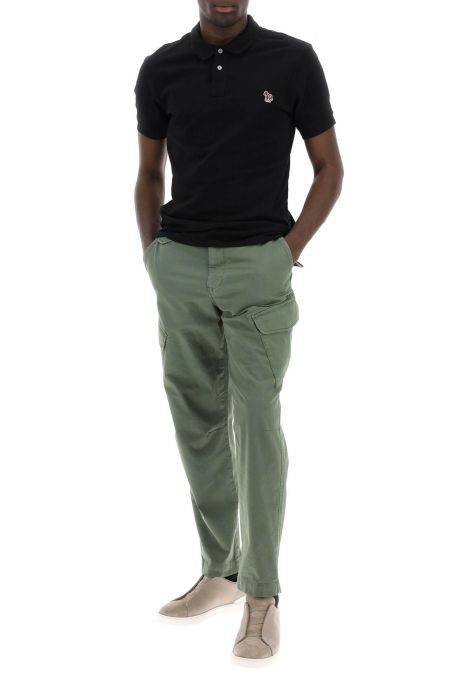 ps paul smith stretch cotton cargo pants for men/w