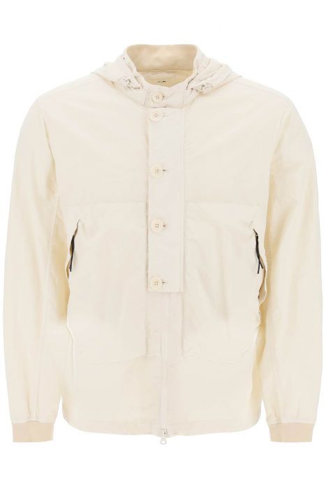 cp company "flatt nylon goggle jacket