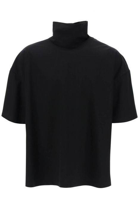 fear of god high-necked oxford top with long