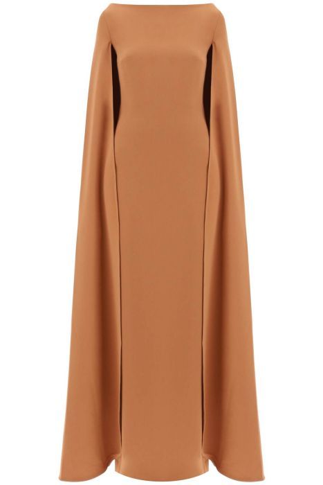 solace london maxi dress sadie with cape sleeves