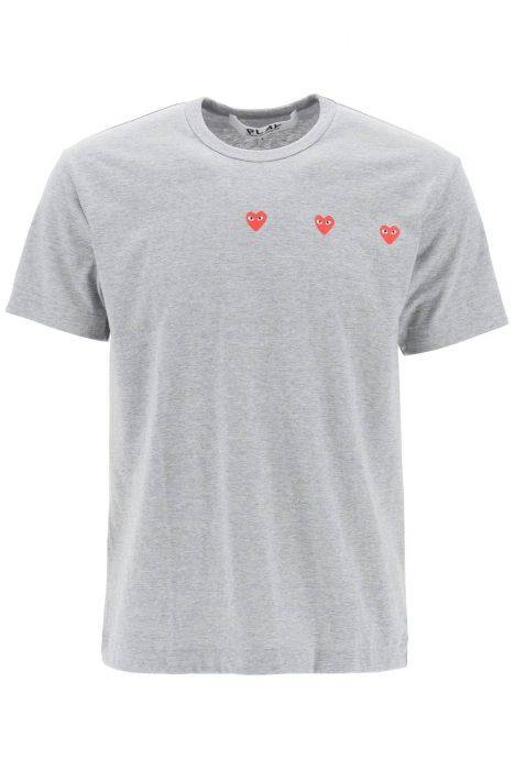 comme des garcons play "round-neck t-shirt with heart