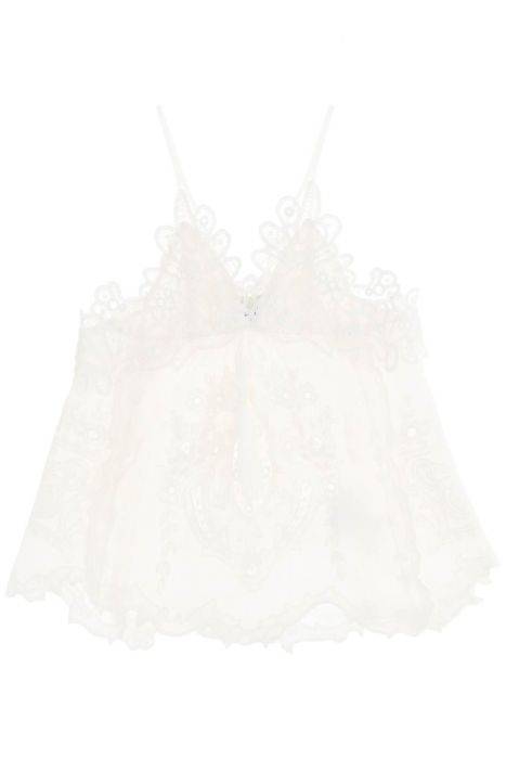 isabel marant "victoria lace top with elegant