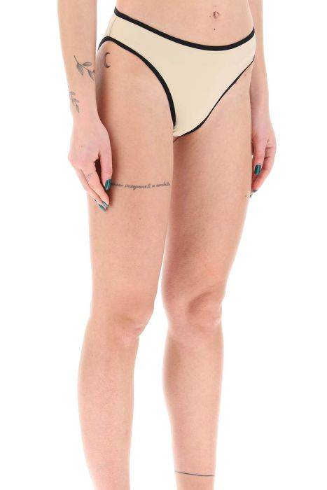 toteme "bikini bottom with contrasting edge trim