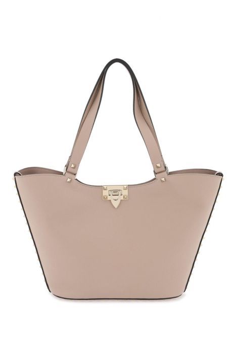 valentino garavani small rockstud tote bag