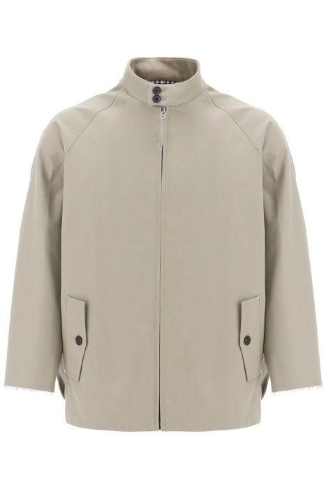 maison margiela "jacket with curved back