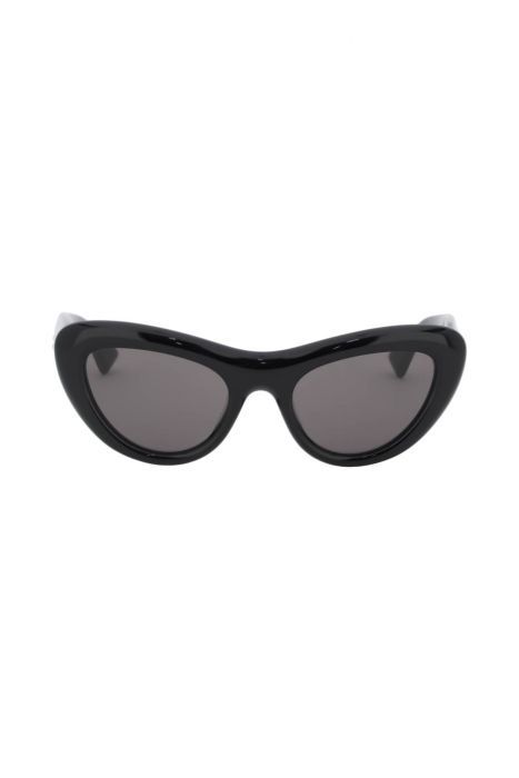bottega veneta bombshell cat eye sunglasses with rounded frames