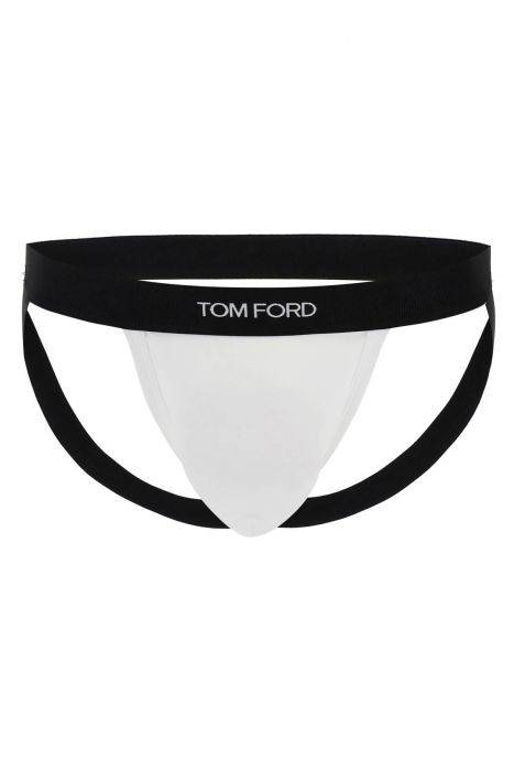 tom ford logo band jockstrap with slip