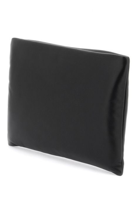 saint laurent leather padded pouch