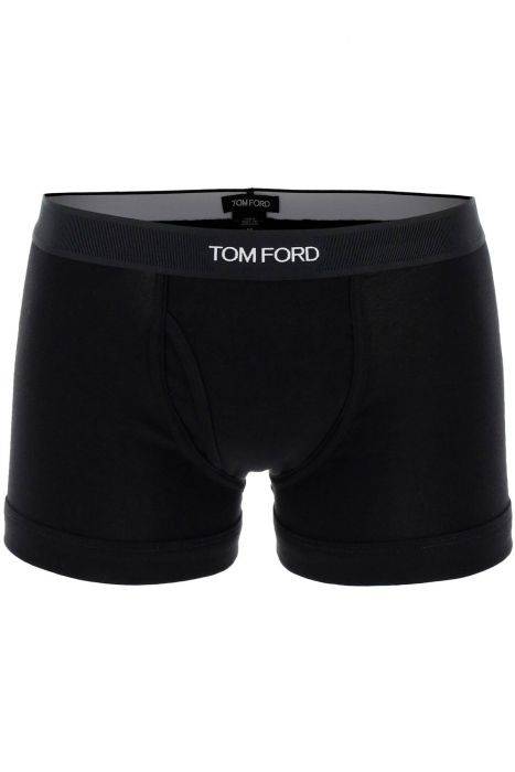 tom ford cotton boxer briefs with logo band