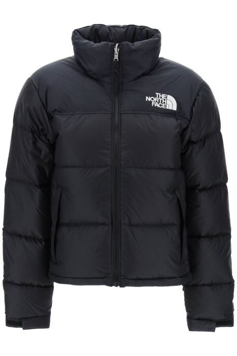 the north face ripstop nylon nuptse cropped down jacket