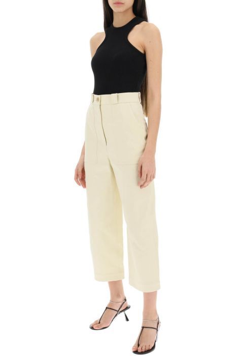 khaite hewey high-waisted pants