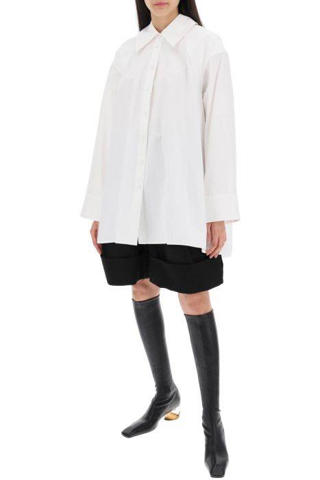 jil sander "oversized shirt with double