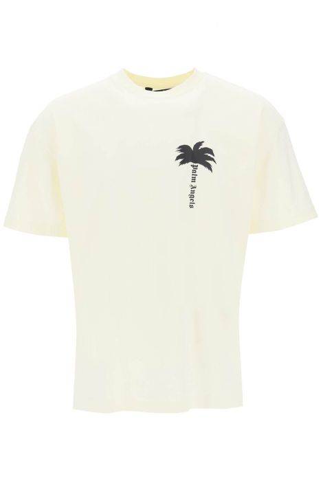 palm angels palm tree graphic t