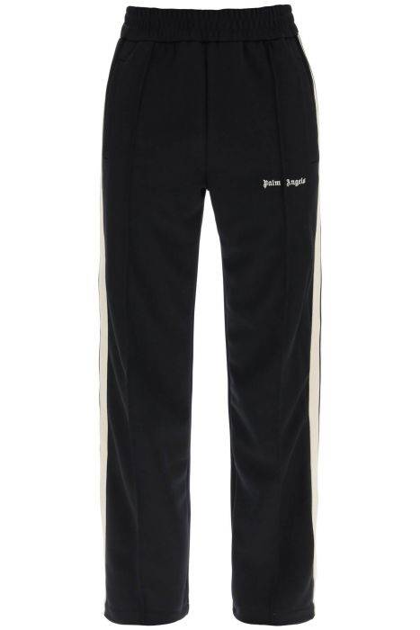 palm angels contrast band joggers with track in