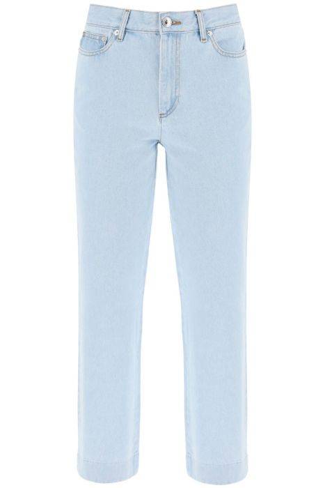 a.p.c. new sailor straight cut cropped jeans