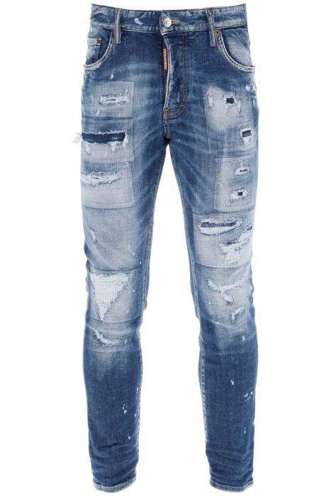 dsquared2 jeans skater effetto destroyed