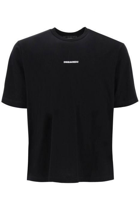 dsquared2 slouch fit t-shirt with logo print