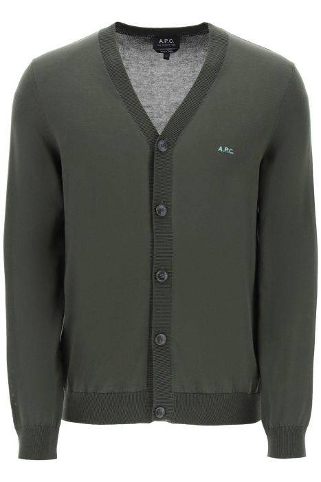 a.p.c. cotton curtis cardigan for