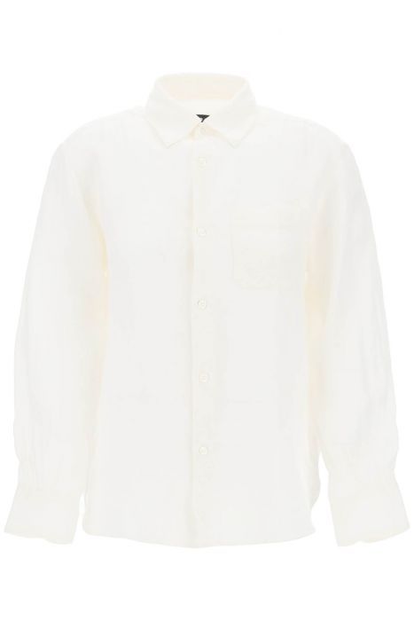 a.p.c. linen sela shirt for