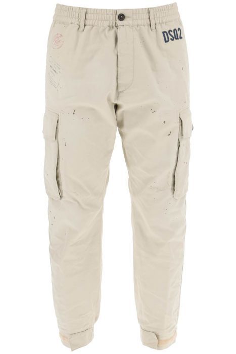 dsquared2 pantaloni cargo cyprus