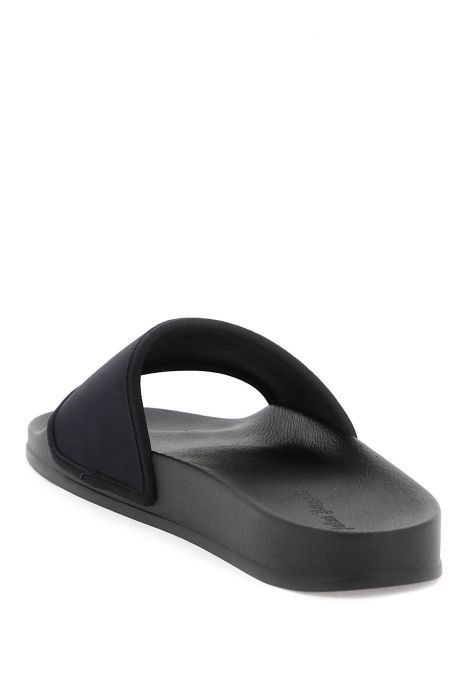 palm angels slides con burning monogram