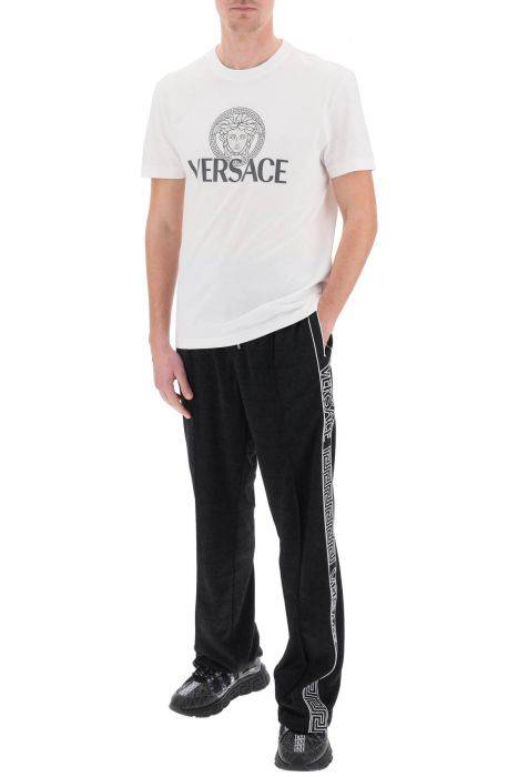 versace t-shirt with medusa print