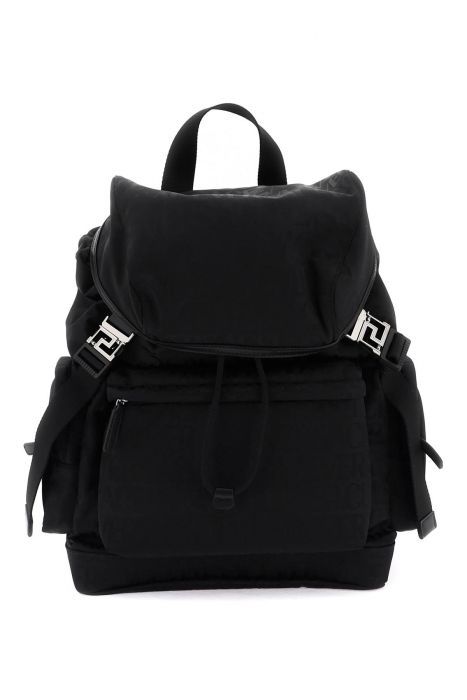 versace versace allover neo nylon backpack