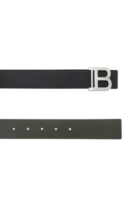 balmain cintura reversibile b-belt