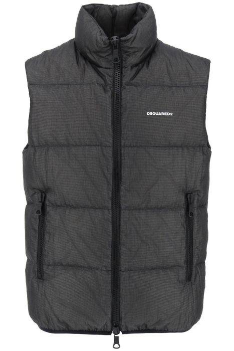 dsquared2 ripstop puffer vest