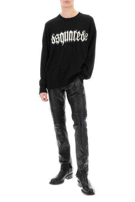 dsquared2 gothic logo sweater