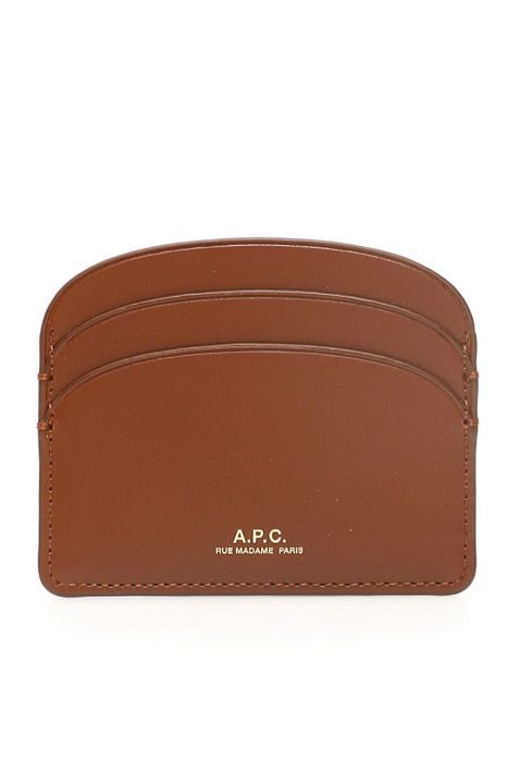 a.p.c. portacarte demi lune