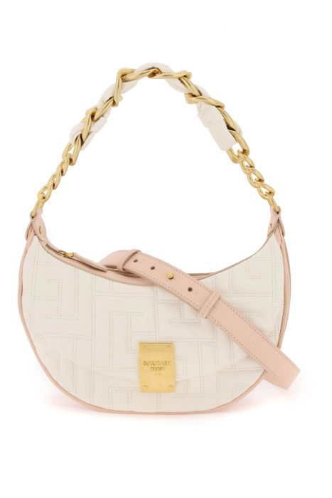 balmain borsa hobo 1945 soft in pelle trapuntata