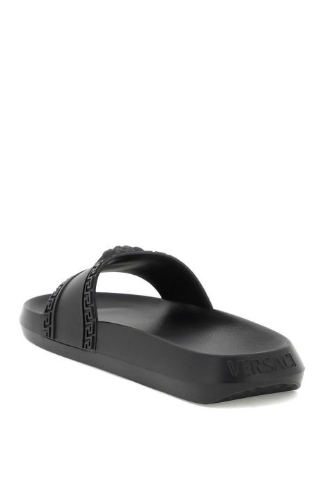 versace slides 'palazzo' in gomma