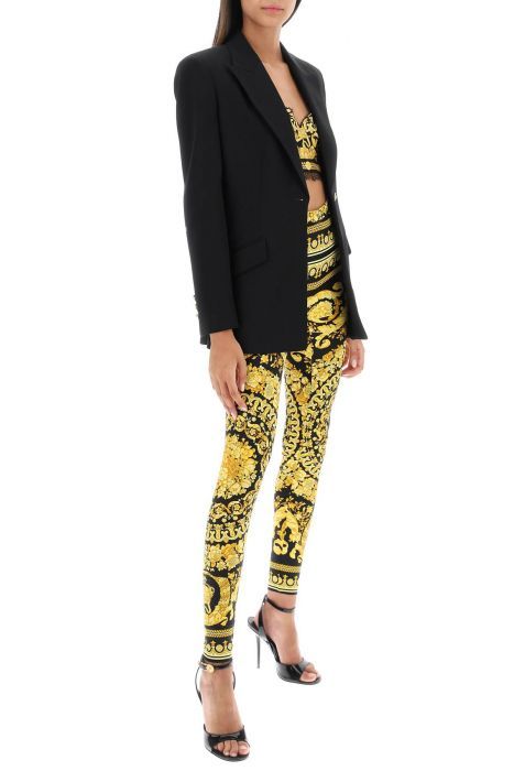 versace barocco leggings