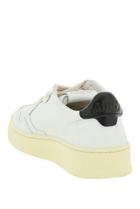autry leather medalist low sneakers