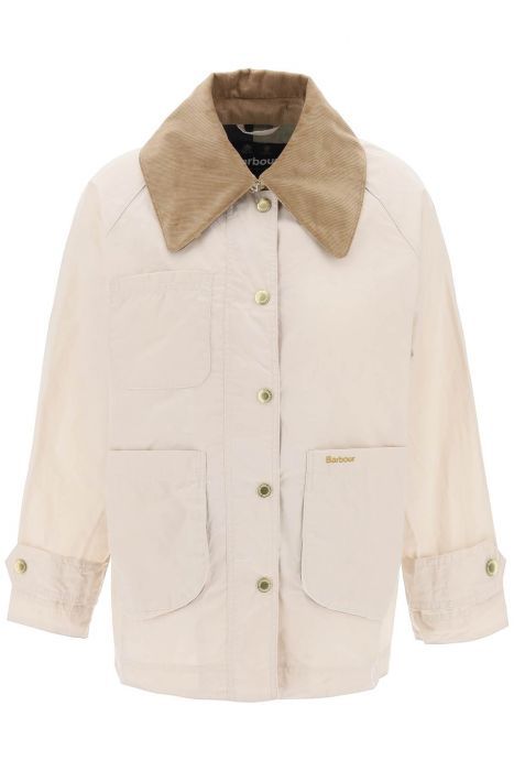 barbour double-breasted trench coat for