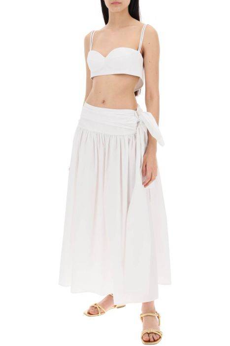 magda butrym cotton midi skirt for women