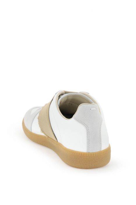 maison margiela replica sneakers with elastic band