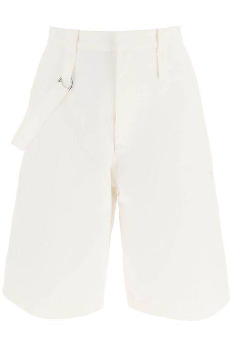 bottega veneta oversized cotton bermuda shorts