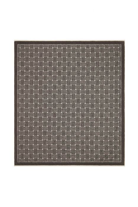 bottega veneta intreccio beach towel