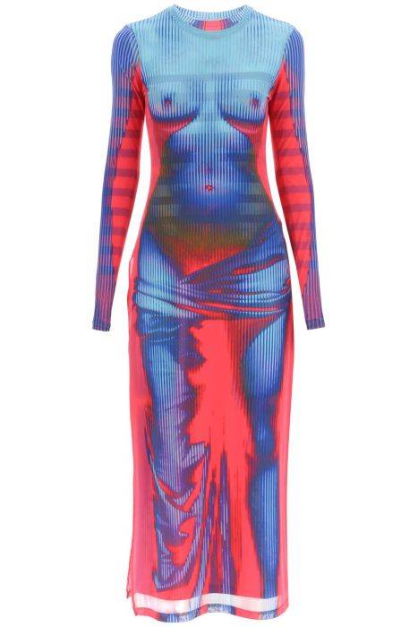 y project jean paul gaultier body morph dress
