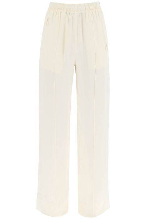 see by chloe piped satin pants