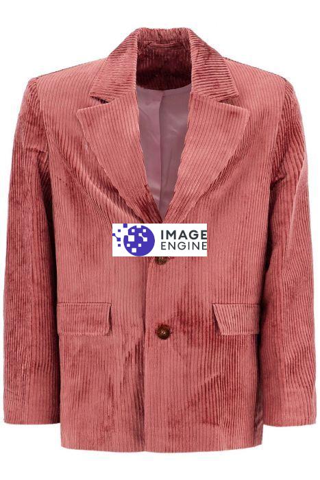 Pink corduroy blazer hotsell