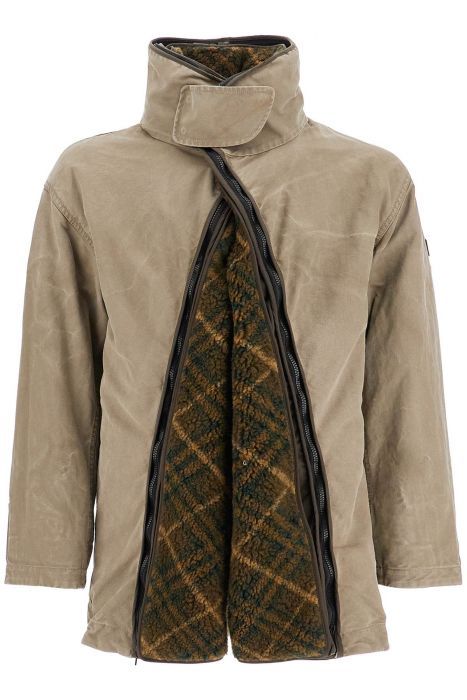 burberry detachable parka