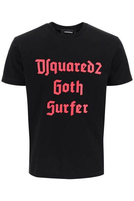 dsquared2 'd2 goth surfer' t-shirt