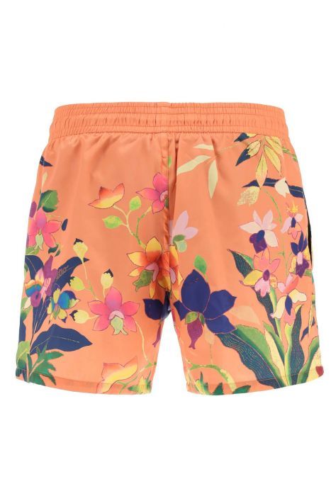 etro floral print swimtrunks